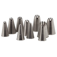 Pastry Tube S/S Set of 10