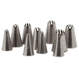 Pastry Tube S/S Set of 10