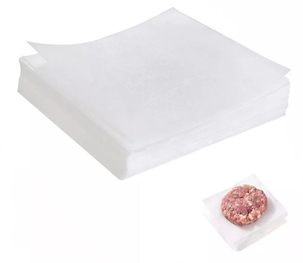 Square grease steaming paper