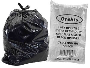 80 Litre Super Black Garbage Bag