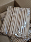 Bubble tea paper straws Individually wrapped