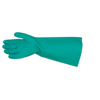 Nitrile 46's - Elbow Length Heavy Duty Green Nitrile Glove