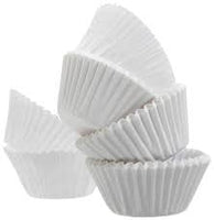 White Baking cupcake liners paper